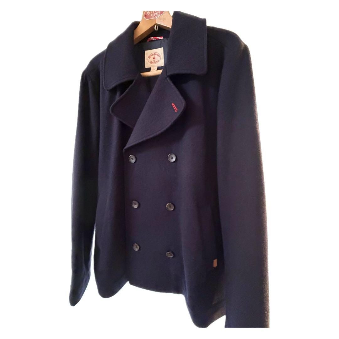 Brooks Brothers Red Fleeceダブルブレストピーコート