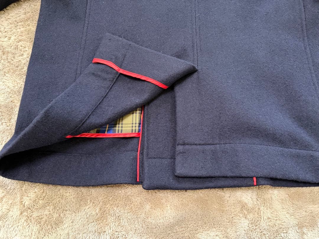 Brooks Brothers Red Fleeceダブルブレストピーコート