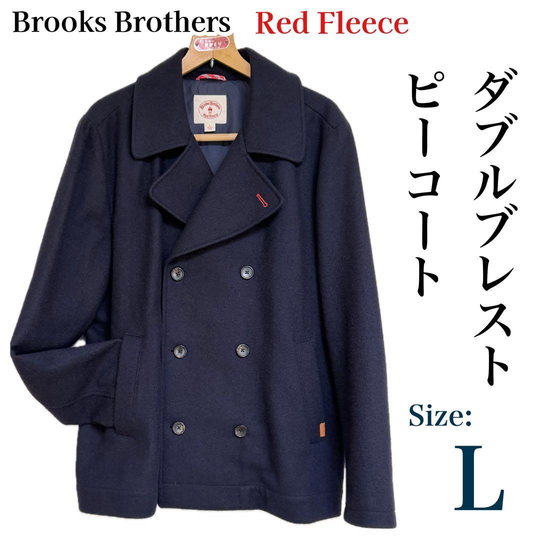 Brooks Brothers Red Fleeceダブルブレストピーコート