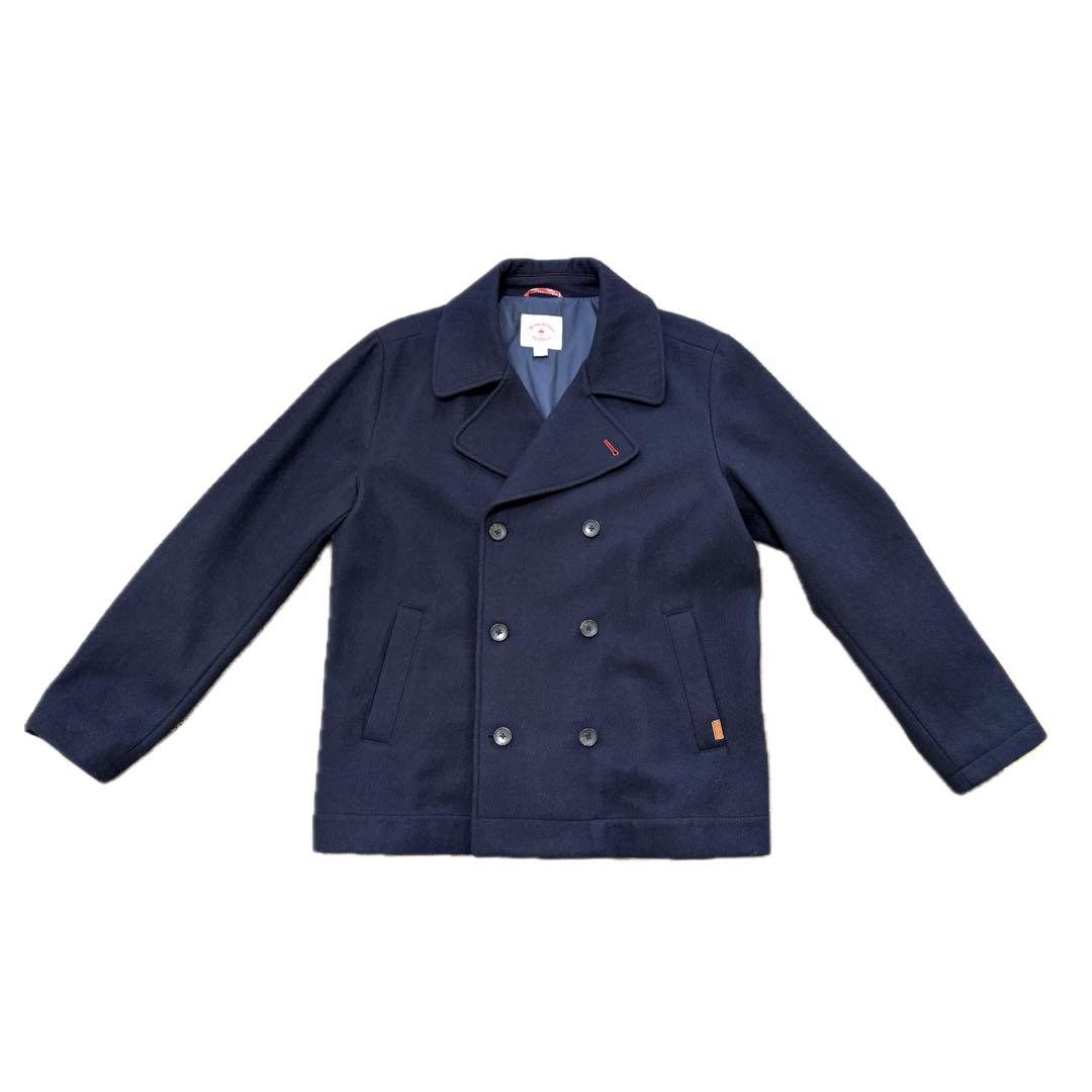 Brooks Brothers Red Fleeceダブルブレストピーコート