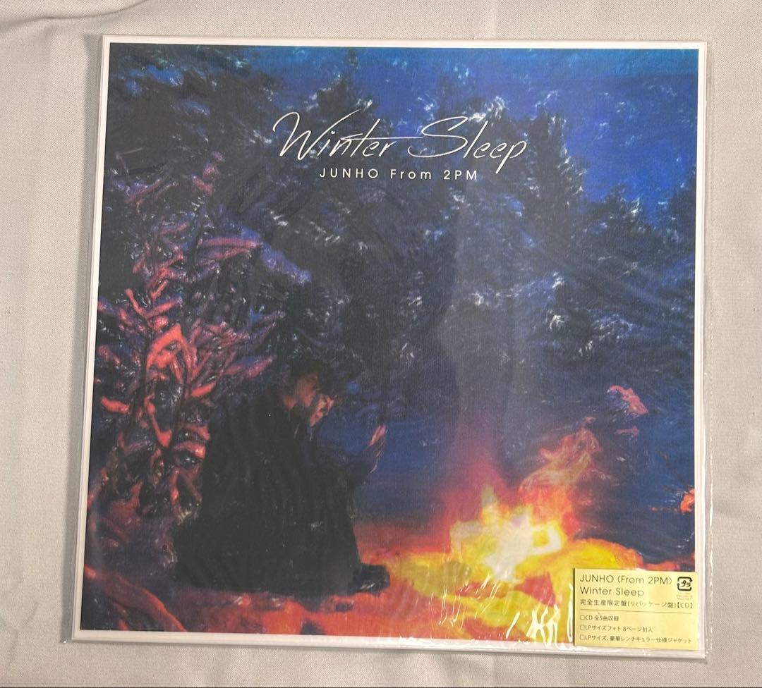 ⭐︎ジュノ直筆サイン入り⭐︎ 2PM ジュノ Winter Sleepリパッケージ盤