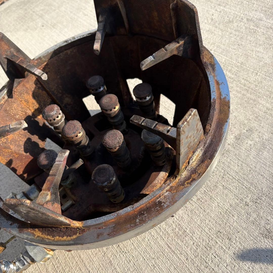 ② マルゼン スーパージャンボバーナー 鋳物コンロ 都市ガス 飲食店 業務用