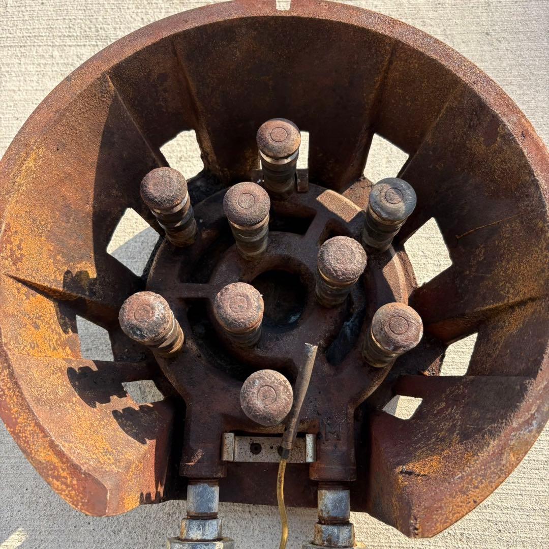 ② マルゼン スーパージャンボバーナー 鋳物コンロ 都市ガス 飲食店 業務用