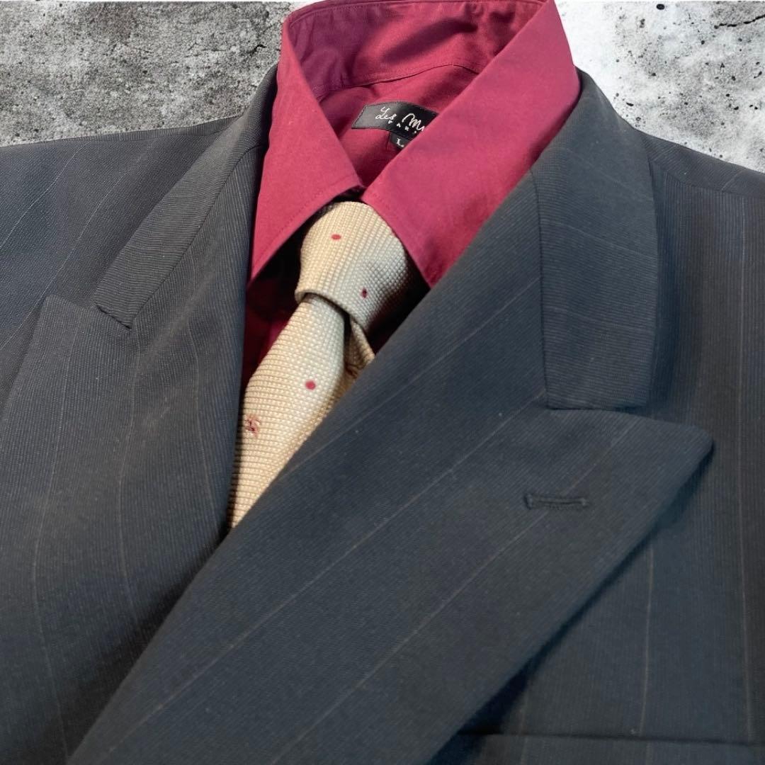 し*ー様 ジョルジオアルマーニ ダブルスーツ＆バーバリー ネクタイ ヴィンテージ