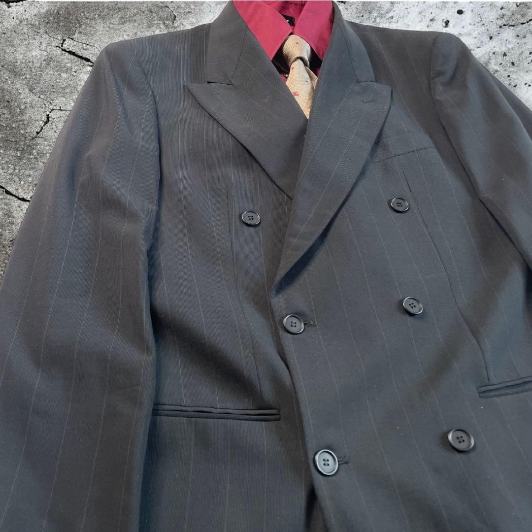 し*ー様 ジョルジオアルマーニ ダブルスーツ＆バーバリー ネクタイ ヴィンテージ