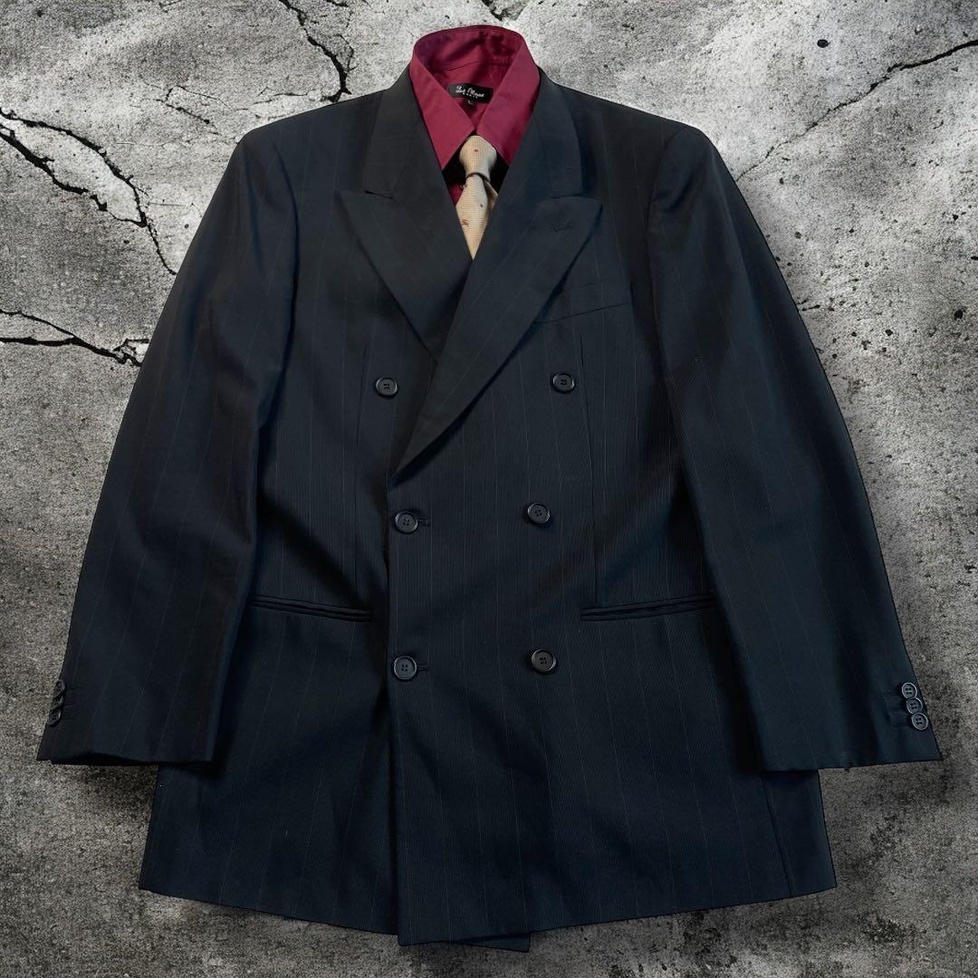 し*ー様 ジョルジオアルマーニ ダブルスーツ＆バーバリー ネクタイ ヴィンテージ