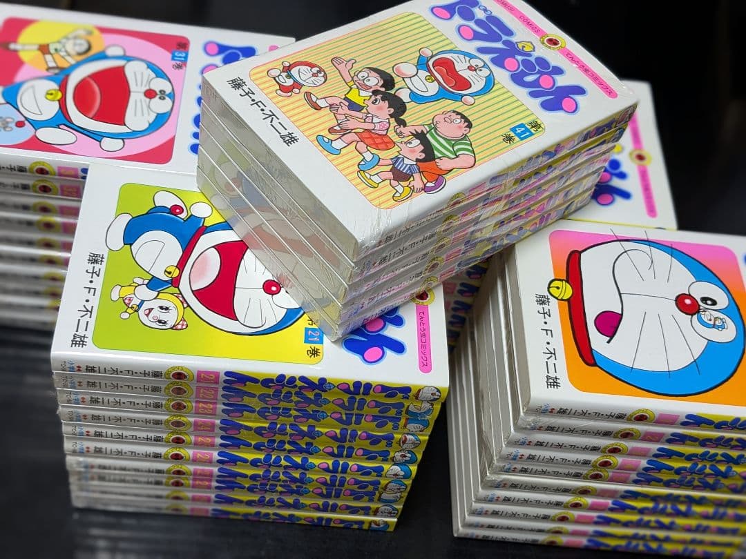 【未開封多】ドラえもん全45巻 藤子・F・不二雄　小学館 てんとう虫コミックス