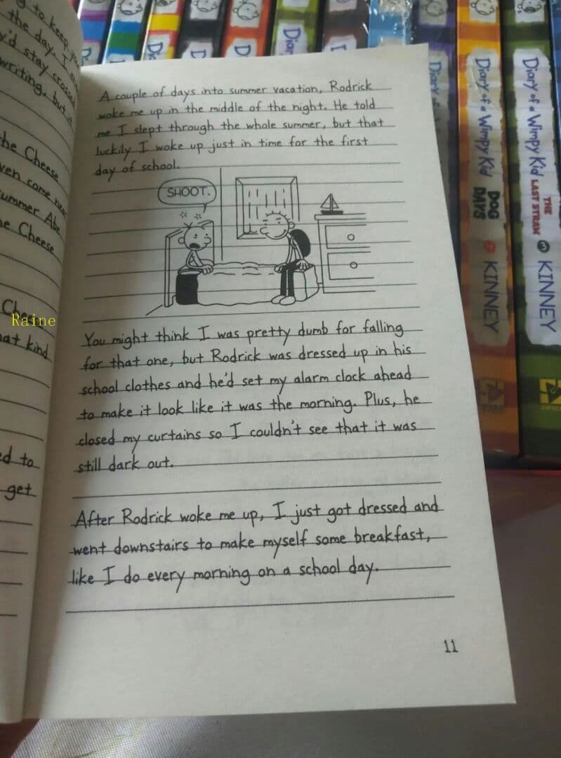 英語オリジナルDiary of a Wimpy Kid Books 16巻