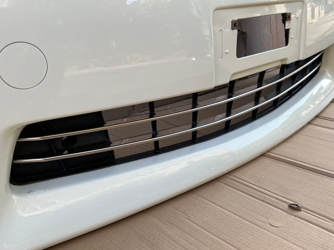 アルファード 20系　前期 フロントバンパー　フォグ2色LED ガーニッシュ付き