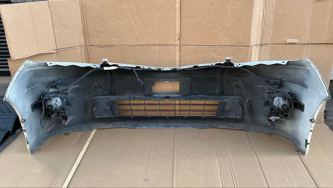 アルファード 20系　前期 フロントバンパー　フォグ2色LED ガーニッシュ付き