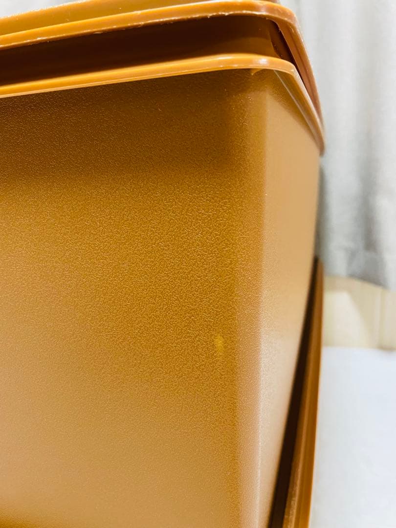 2個セット/送料込み/タッパーウェア/ディープ/ロング/スーパーケース/セピア