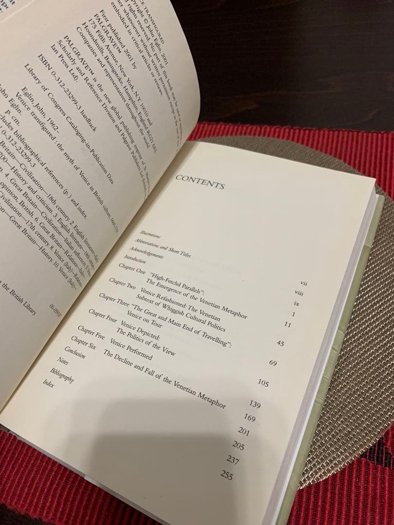 希少　Venice Transfigured by John Eglin