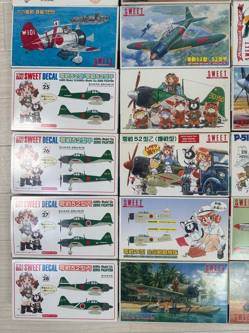 未組立 1/144 プラモデル SWEET 36個 PRESENTS有 ※r2※