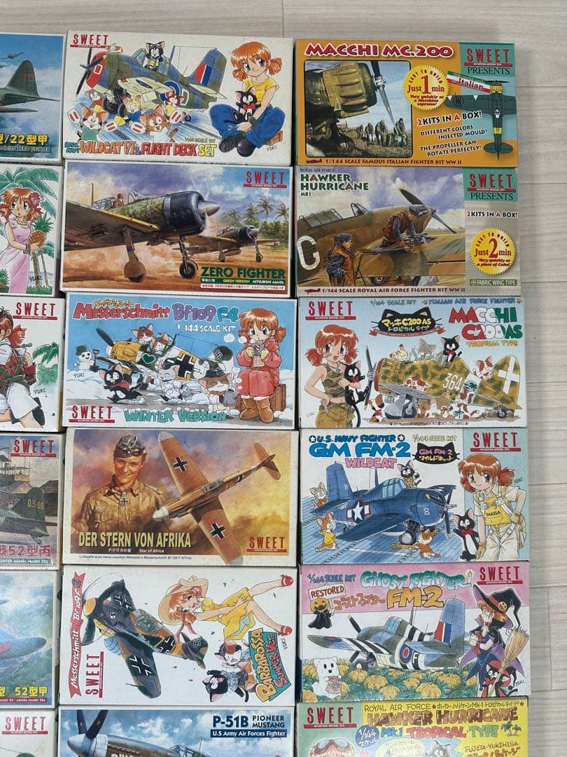 未組立 1/144 プラモデル SWEET 36個 PRESENTS有 ※r2※