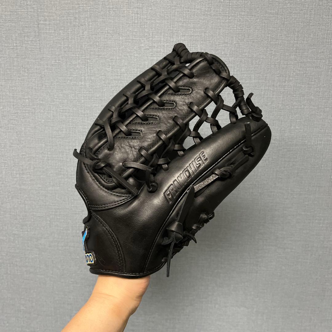 1216 ミズノ ビューリーグ 極美品 軟式 外野手用グローブ