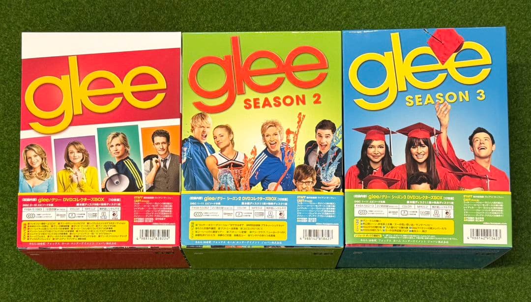 Glee DVDコレクターズbox シーズン1～3 セット 綺麗な商品