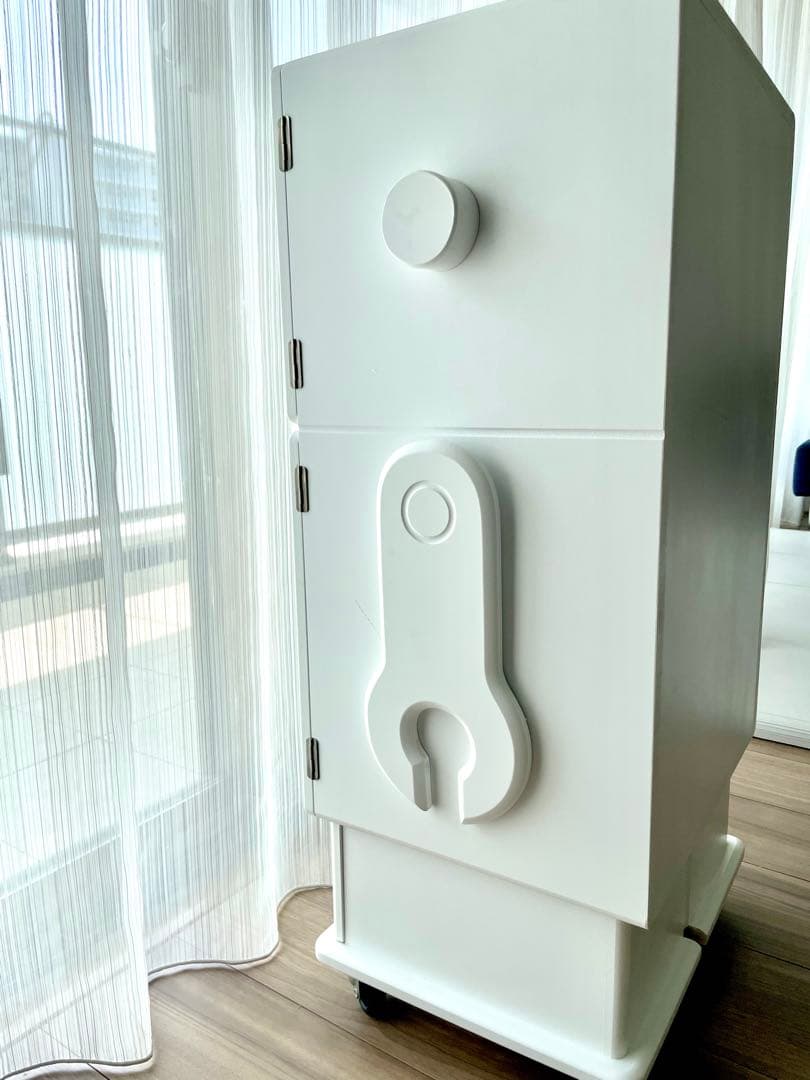 【最安値】ロボット型木製収納ロビット Robit ete ホワイト