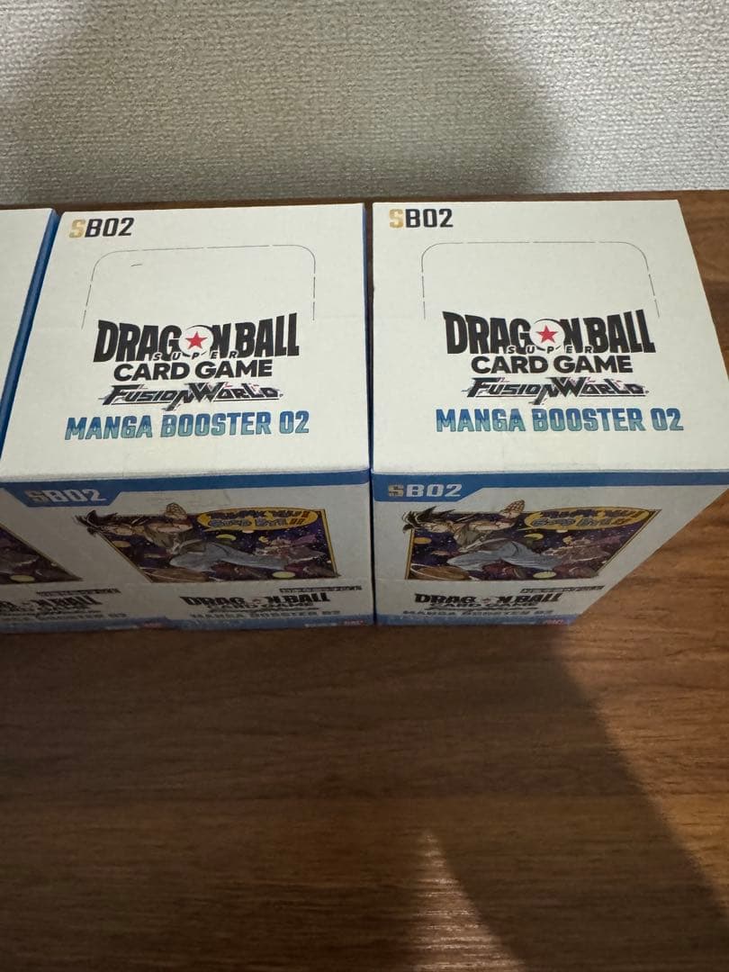 ドラゴンボール・フュージョンワールド MANGA BOOSTER02！×4BOX