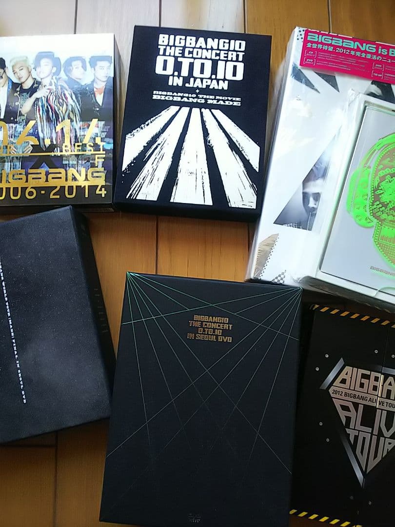 【BIGBANG ビッグバン】CD DVD 7本セット