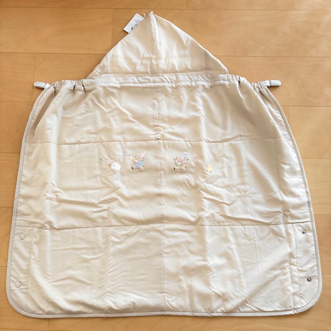 ファミリア 3way ブランケット 抱っこ紐ケープ　ベビーカーブランケット