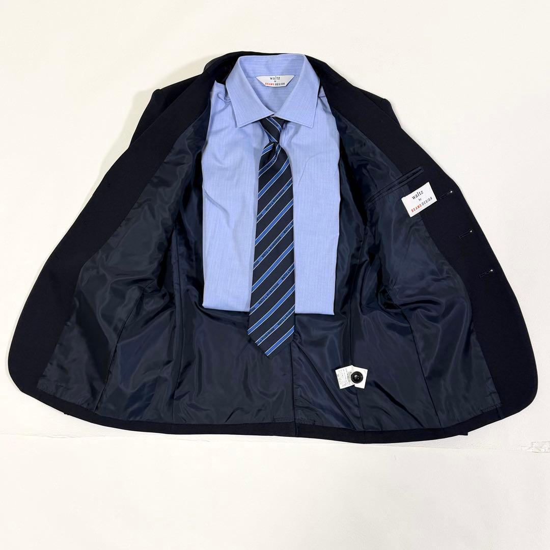 ワルツバイビームスデザイン フォーマルスーツ 4点セット ネイビー 160