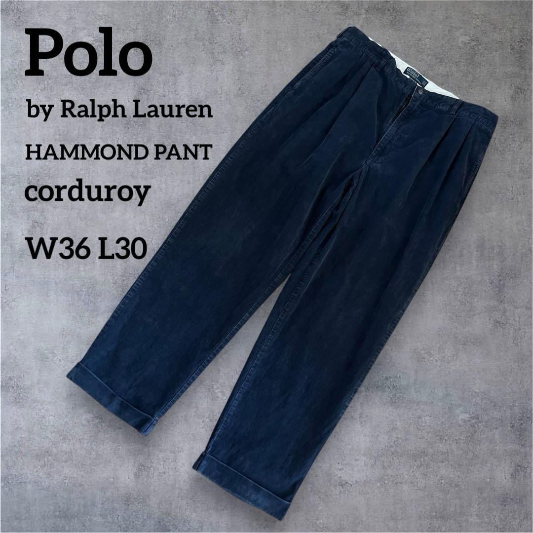 Polo Ralph Lauren HAMMOND PANT 細畝 36×30