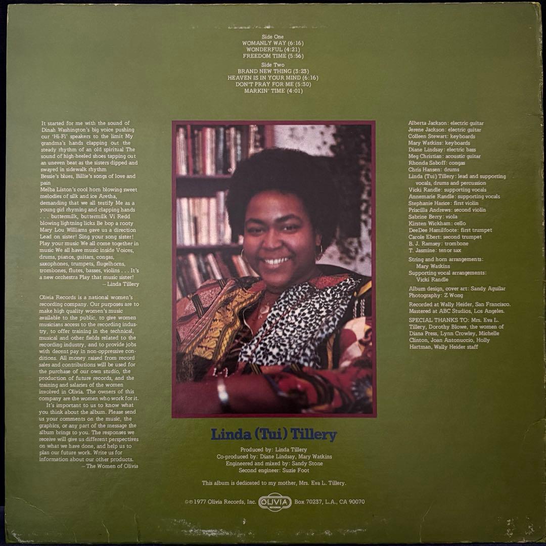 【Linda Tillery / Linda Tillery】LP