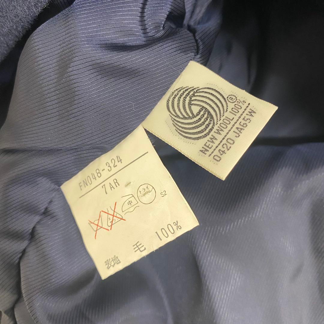 美品✨バーバリー チェスターコート ロングコート カシミヤ ウール ネイビー