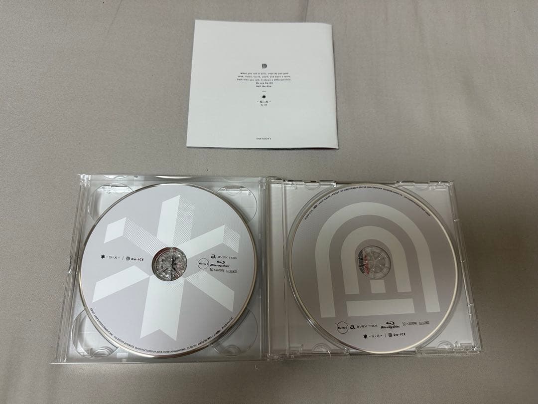 Da-iCE SiX 初回生産限定盤 CD Blu-ray HMV特典付き