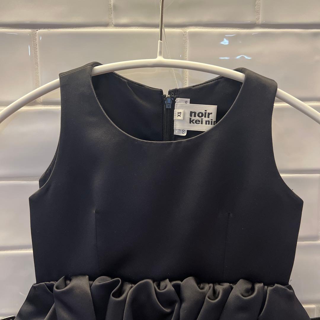 noir kei ninomiya ブラックチュールトップス