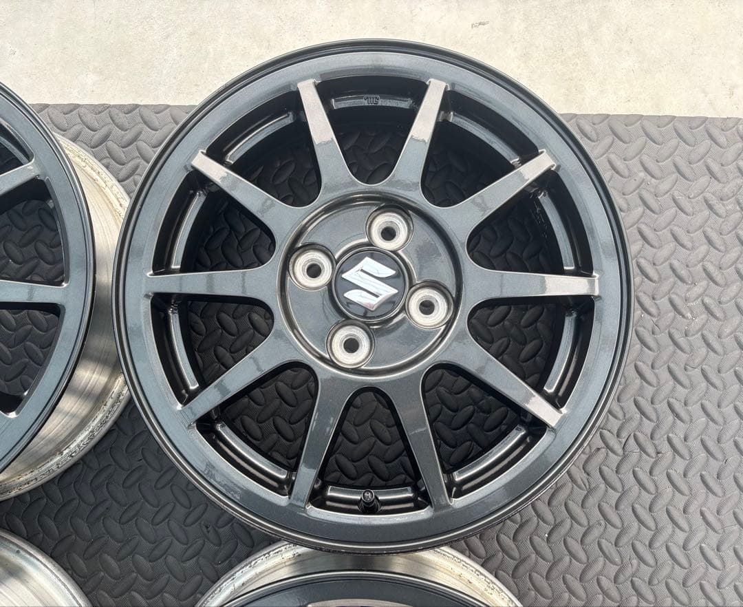 スズキ HA36s アルトワークス 純正 15インチ 4本 エアバルブ新品交換済
