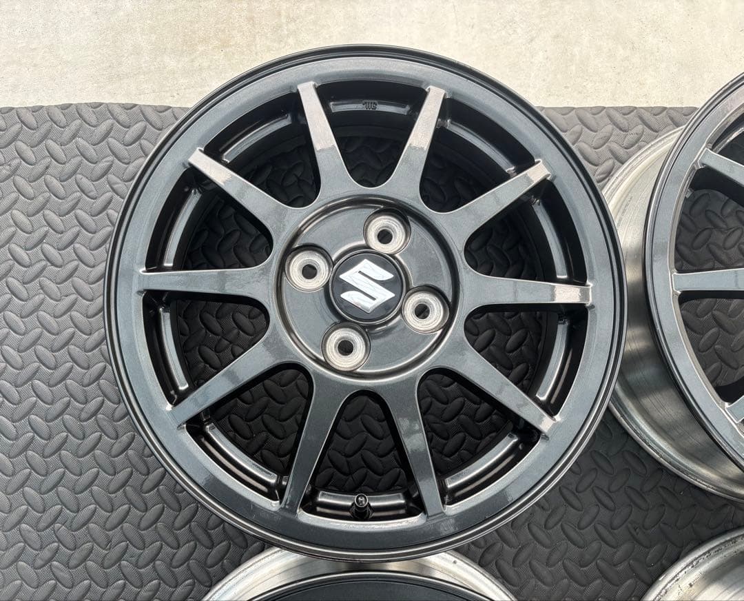 スズキ HA36s アルトワークス 純正 15インチ 4本 エアバルブ新品交換済
