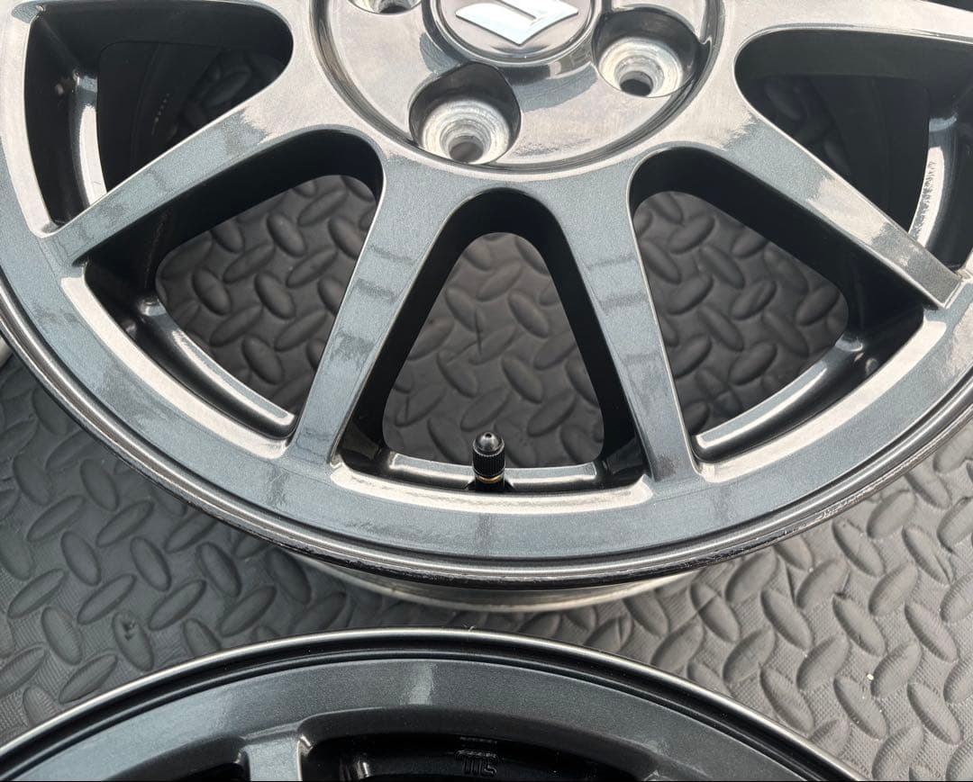 スズキ HA36s アルトワークス 純正 15インチ 4本 エアバルブ新品交換済