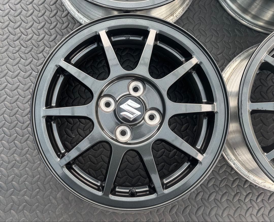 スズキ HA36s アルトワークス 純正 15インチ 4本 エアバルブ新品交換済