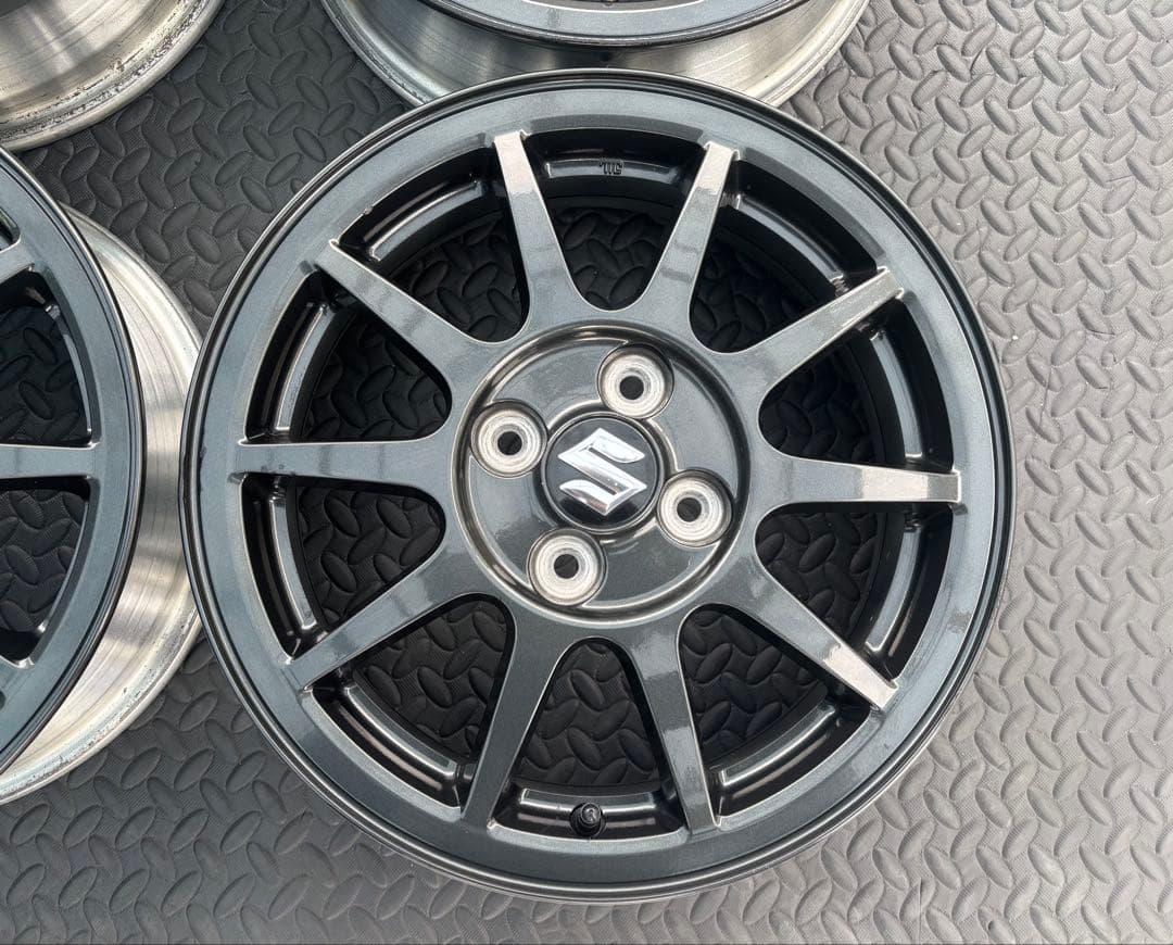 スズキ HA36s アルトワークス 純正 15インチ 4本 エアバルブ新品交換済