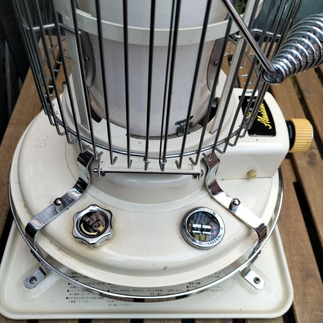 アラジン。 純正芯交換済。メンテナンス済。取説付。クリーム