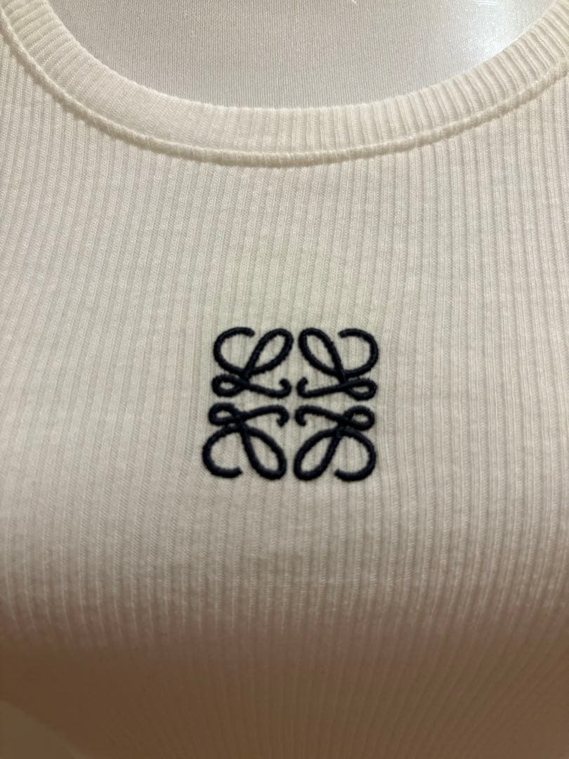 LOEWE クロップド丈 タンクトップ ショート丈