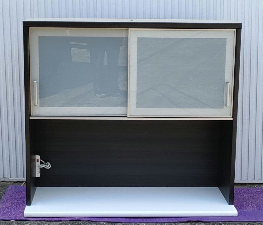 そば62 NITORIキッチンボード Nポスティア120KB BKニトリ