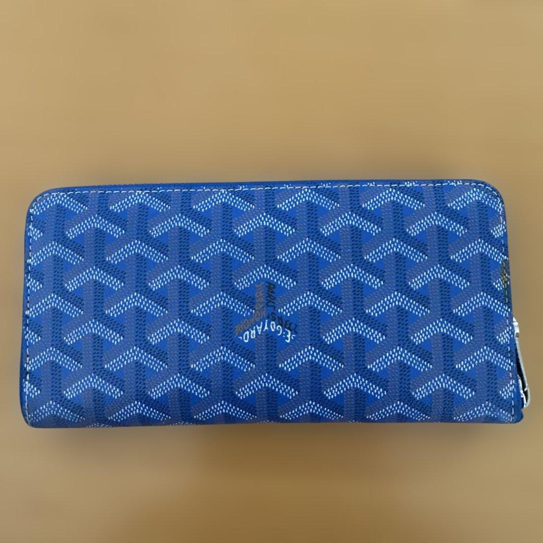 GOYARD ブルー長財布
