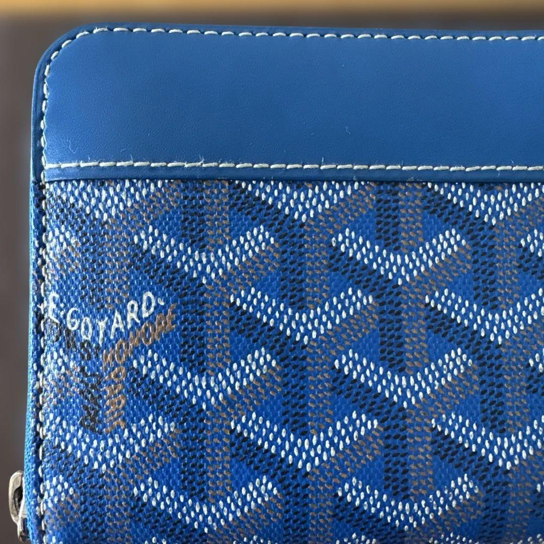 GOYARD ブルー長財布