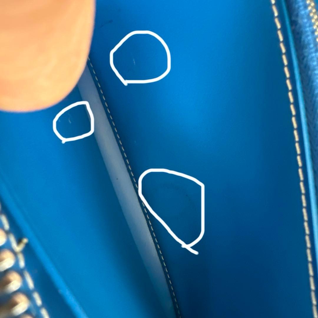 GOYARD ブルー長財布