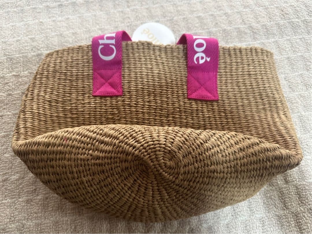 CHLOE クロエキッズ かごバッグ ピンク