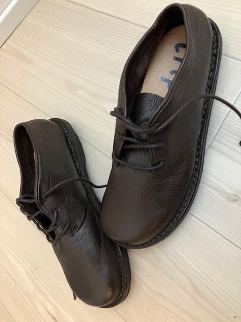 Trippen Comfy 40 鹿革（ALB/アルビノレザー）