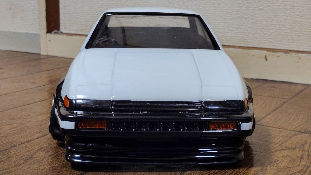 パンドラRC トヨタ AE86 2ドア トレノ パンダ 塗装済みボディ