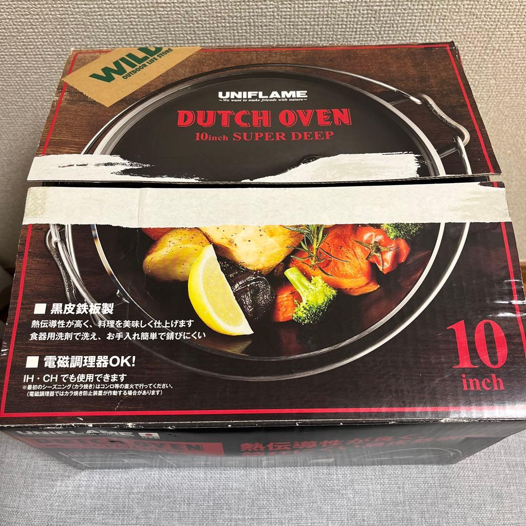 UNIFLAME ダッチオーブン 10インチ スーパーディープ
