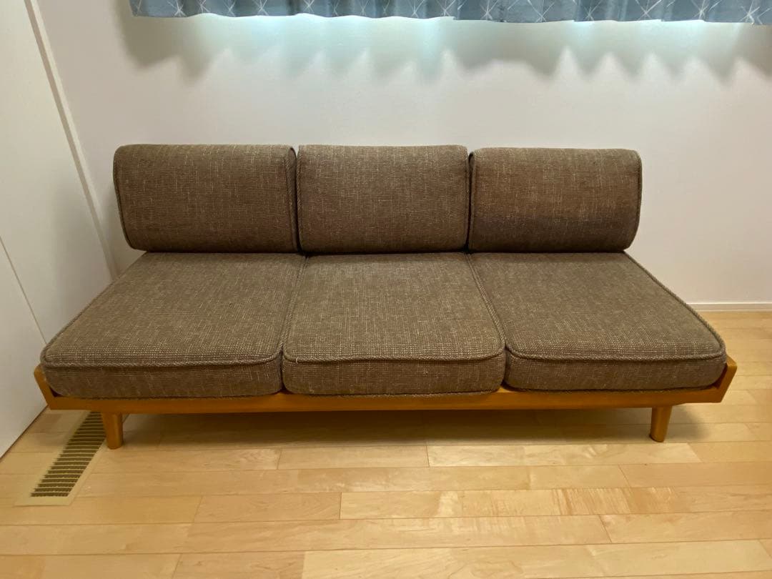 あ*ん様 unico アルベロ 3人掛けソファ ブラウン