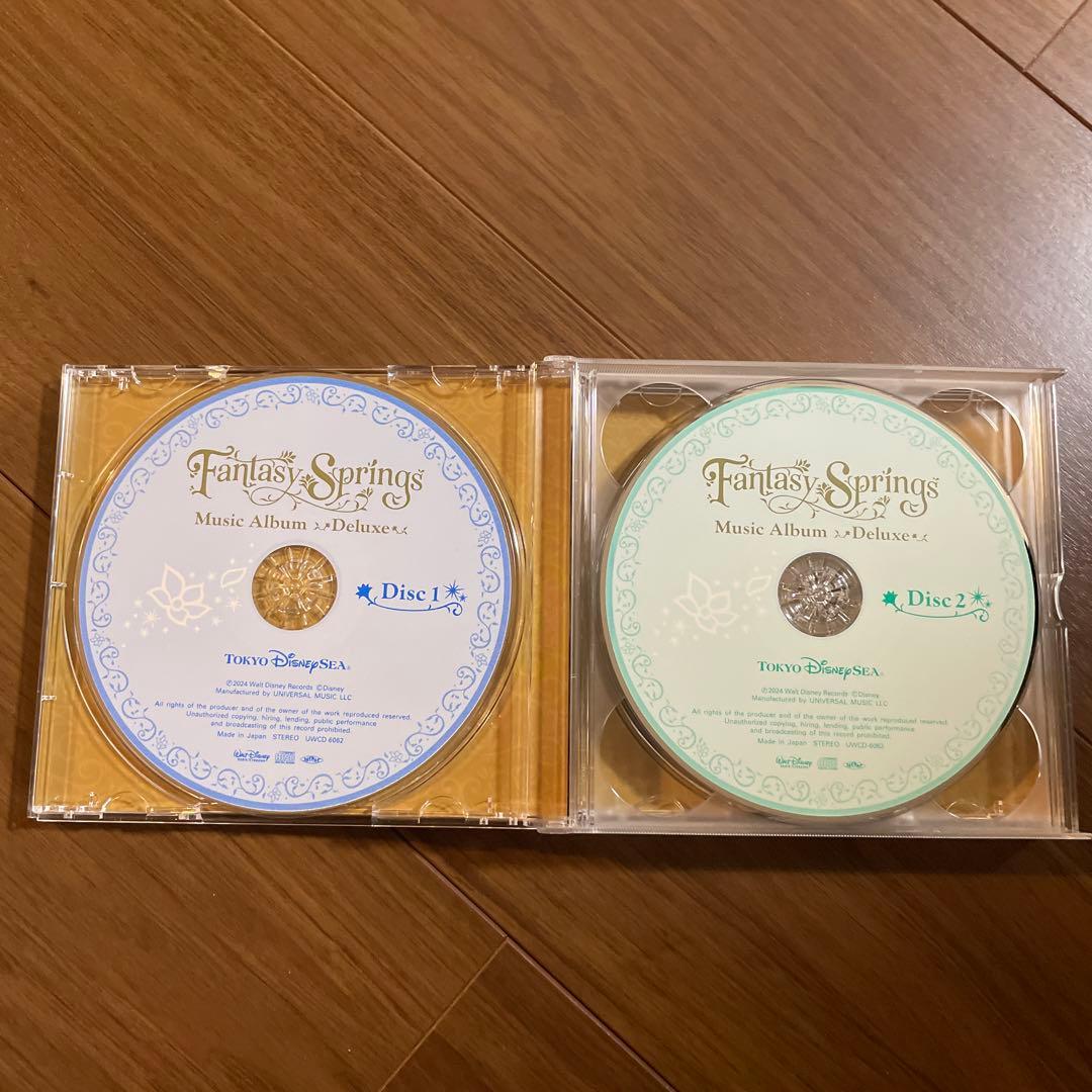 東京ディズニーシー ファンタジースプリングス ミュージック・アルバム デラックス