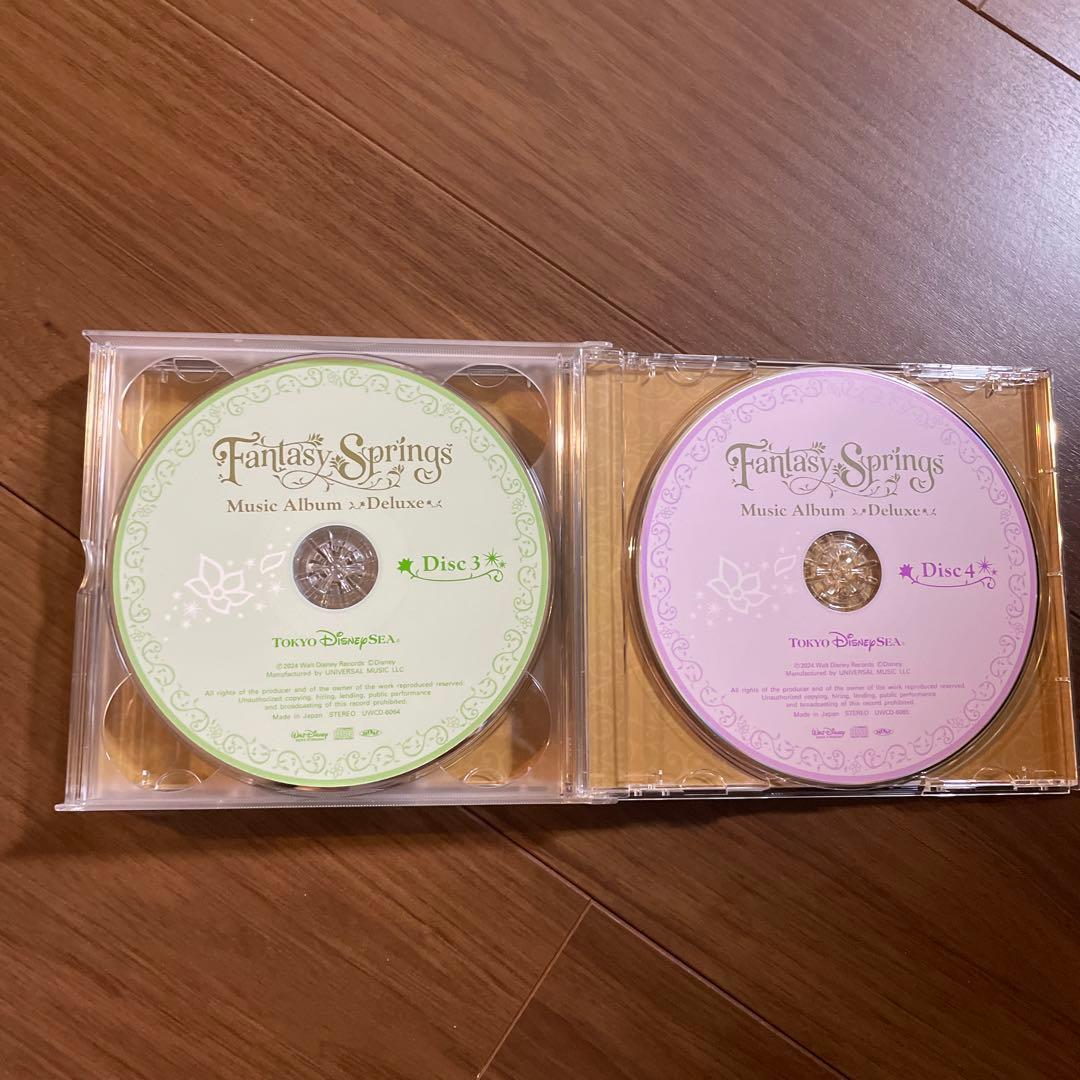 東京ディズニーシー ファンタジースプリングス ミュージック・アルバム デラックス
