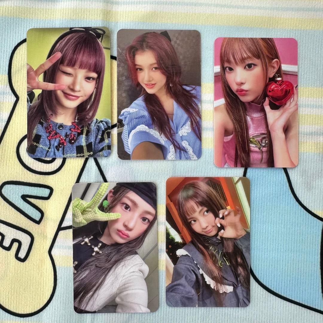 NEWJEANS OMG DITTO サノク ニュージーンズ トレカ 5枚