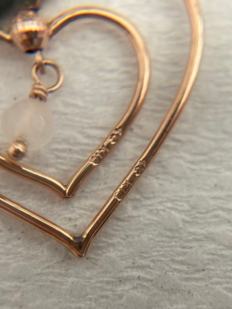 こ*も様 k10 4℃ アメリカンピアス　1.46g